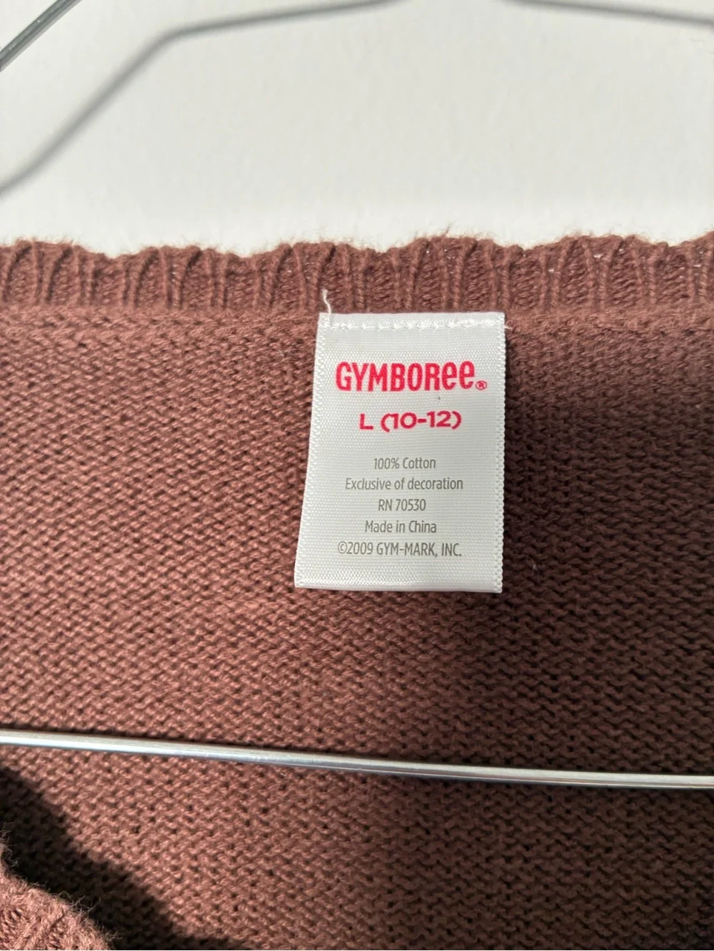 Gymboree brown knit